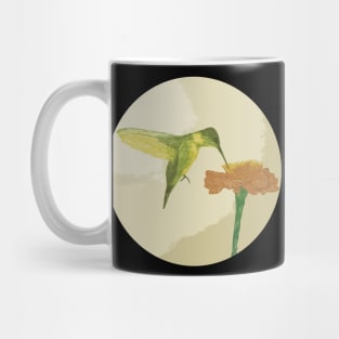 Hummingbird Yellow Mug